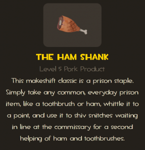 Ham shank tf2 melee weapon description